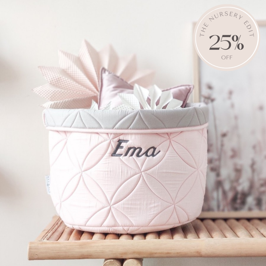 Quilted Store Away - Petal Pink (Discount applied at checkout)